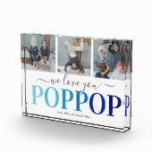 Moderner Poppop Foto Collage Foto Block (Rechts)