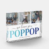 Moderner Poppop Foto Collage Foto Block (Links)