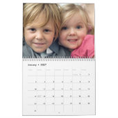 Moderner Portfolio Foto Kalender (Jan 2027)