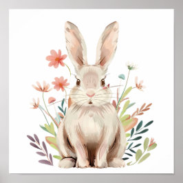 Moderner Poster-Art-Hase Poster