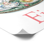 Moderner Poster-Art-Print-Tee Poster (Ecke)