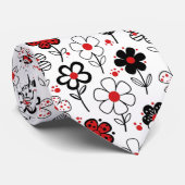 Moderner Power der Blume Krawatte (Gerollt)