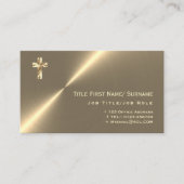 Moderner Priesterpastor Minister Deacon Faith Cler Visitenkarte (Vorderseite)