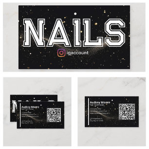 Moderner professioneller QR-Code Visitenkarte