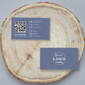 Moderner QR-Code Benutzerdefiniertes Logo/Social M Visitenkarte