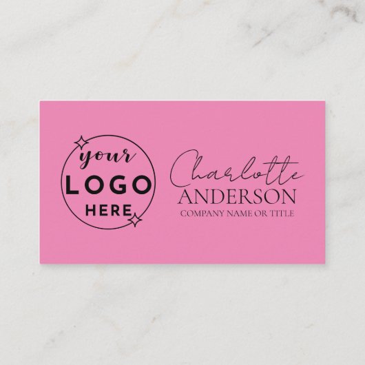 Moderner QR-Code Benutzerdefiniertes Logo Social M Visitenkarte (Rückseite)