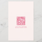 Moderner QR Code Beruflich Nail Wellness-Center Sa Flyer (Hinten)