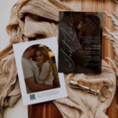 Moderner QR-Code Extravagant nichts nur Liebe Hoch Einladung