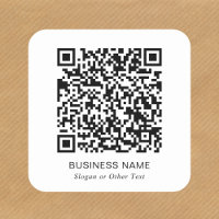 Moderner QR-Code - Förderung