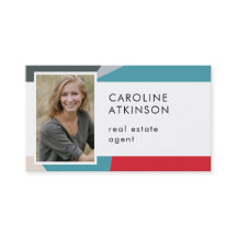 Moderner QR-Code für Abstraktes geometrisches Foto