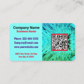 Moderner QR-Code für gedruckte Leiterkarte (PCB) Visitenkarte (Rückseite)