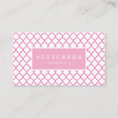 Moderner QR-Code für kleine Unternehmen oder Mitar Visitenkarte (Vorderseite)