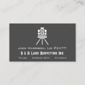 Moderner QR-Code für Landüberwachung Visitenkarte (Vorderseite)