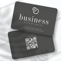 Moderner QR-Code für Minimalistische Chic-Logos