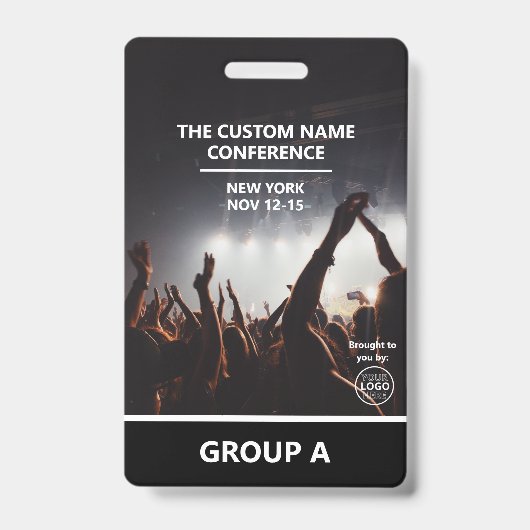 Moderner QR-Code für Personalisierten Zugang Ausweis (Vorderseite)