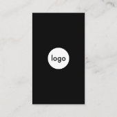 Moderner QR-Code für soziale Medien Visitenkarte (Rückseite)