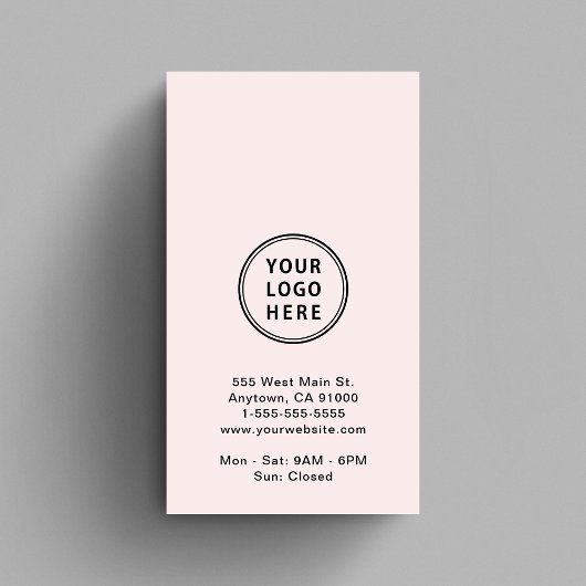 Moderner QR-Code für Werbelogo Visitenkarte