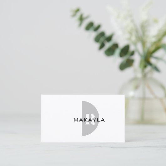 Moderner QR-Code Visitenkarte (Stehend Vorderseite)