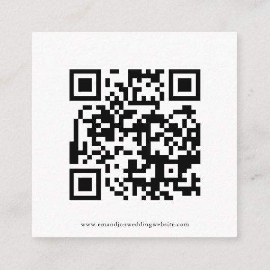 Moderner QR-Code zum Hochkleben jeglicher UAWG Begleitkarte (Rückseite)