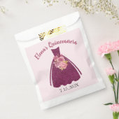 Moderner Quinceañera Glitzer Gown Geschenktütchen (Versiegelt)