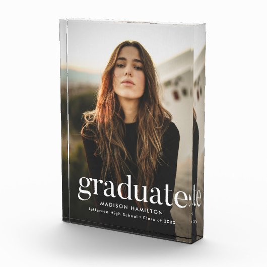 Moderner raffinierter Abschluss Fotoblock (Rechts)