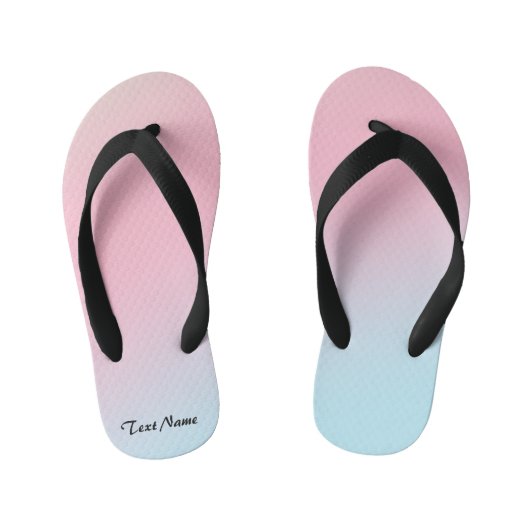 Moderner Rainbow-Glanz Wasserfarbe Hintergrund Kinderbadesandalen (Fußbett)