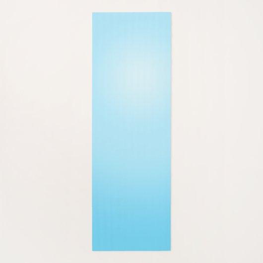 Moderner Rainbow-Glanz Wasserfarbe Hintergrund Yogamatte (Rückseite)