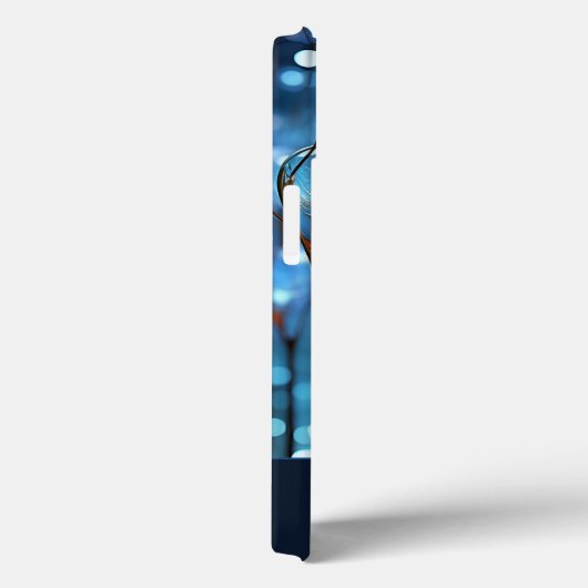 Moderner Rainbow-Glitzer Edelsteine Mit Monogramm Case-Mate iPhone Hülle (Rückseite / Rechts)