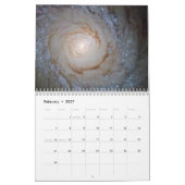 Moderner Raum-Kalender DER GALAXIE Kalender (Feb 2027)