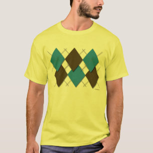 Moderner Rauten-T - Shirt