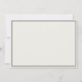 Moderner Real Anwesen Agent Personalisiert Station Mitteilungskarte (Rückseite)