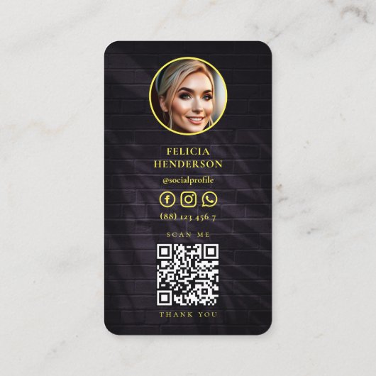 Moderner Real Anwesen Agent Realtor Glühender Lieb Visitenkarte (Rückseite)