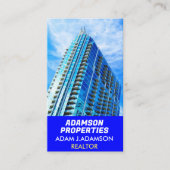 Moderner Real Anwesen Agent (Realtor QR) Broker Visitenkarte (Vorderseite)