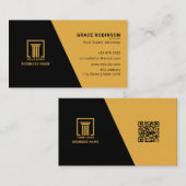 Moderner Real Anwesen Attorney | Einfach Visitenkarte (Vorne/Hinten)