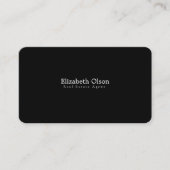 Moderner Realtor-Promotion im einfachen QR-Code-St Visitenkarte (Vorderseite)