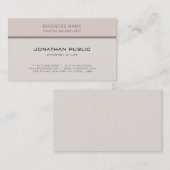 Moderner Rechtsanwalt bei Anwaltskanzlei Elegant S Visitenkarte (Vorne/Hinten)