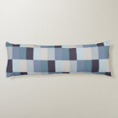 Moderner Rectangle-Karo #1 #minimal #wall #decor Seitenschläferkissen (Rückseite)