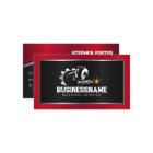 Moderner Red Metallic Schweißfabrikator Contractor