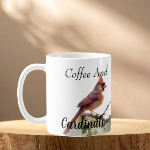 Moderner Reds Kaffee und Kardinal Kaffeetasse