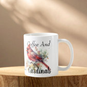 Moderner Reds Kaffee und Kardinal Kaffeetasse