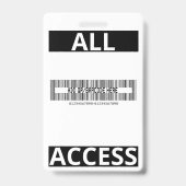 Moderner Referent für Drucksicherheit - Kundennumm Ausweis (Rückseite)