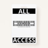 Moderner Referent für Drucksicherheit - Kundennumm Ausweis (Rückseite)