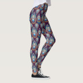 moderner Regen fällt Leggings (Rechts)