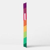 Moderner Regenbogen | Farbiger LGBT-Gay Pride Case-Mate iPhone Hülle (Rückseite / Rechts)