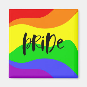 Moderner Regenbogen Magnet