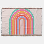 Moderner Regenbogen Mitte des Jahrhunderts Decke (Vorderseite)