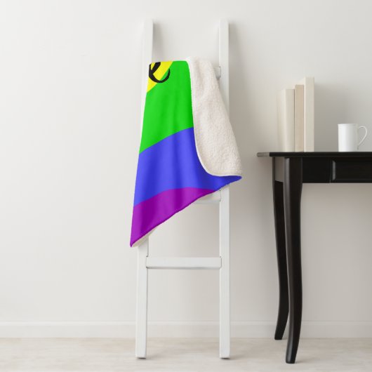 Moderner Regenbogen Sherpadecke (Beispiel)