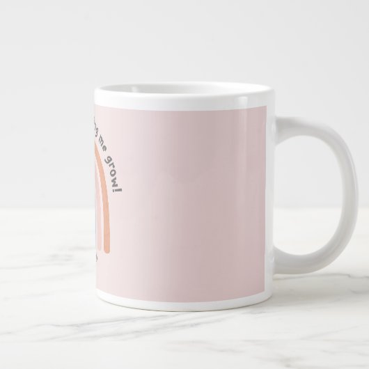 Moderner Regenbogenlehrer Danke für Ihre Tasse (Rechts)