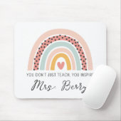 Moderner Regenbogenlehrer Mousepad (Mit Mouse)