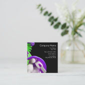 Moderner Reinigungs-Service Quadratische Visitenkarte (Stehend Vorderseite)